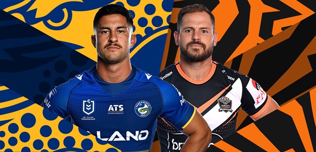 Eels v Wests Tigers: Talagi to five-eighth; Twal sidelined